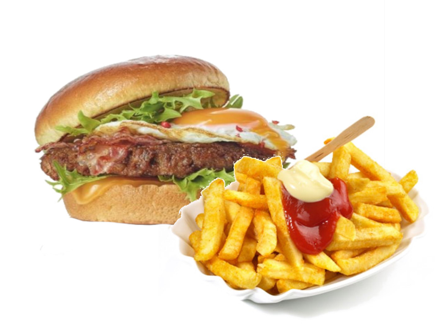 Burger-pommes
